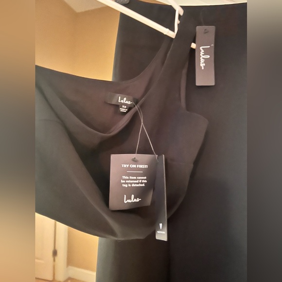 Lulu’s two piece black set- Amor and beyond NWT - Picture 4 of 7